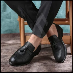 Chaussures En Cuir NOIR GB