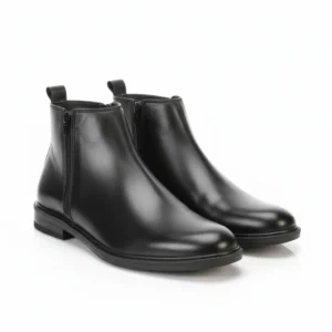 Boots Homme - Cuir Noir GB